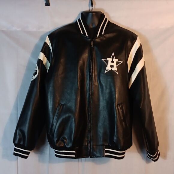 Houston Astros Men's Leather Jacket - Picture 9 of 9